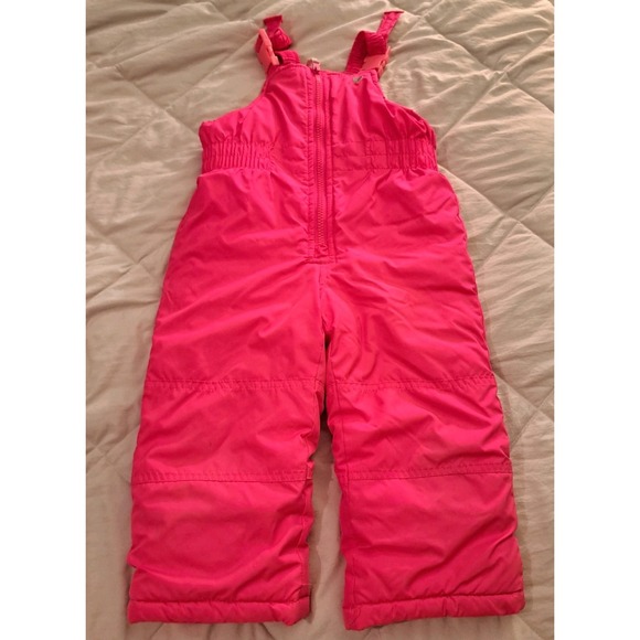 Lot of 5 Girls 3T Carter's Winter Clothing‎ Snow Bibbs Sweater Dress Pjs + - Picture 2 of 15